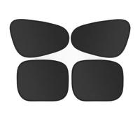 LYHH Pare-Soleil Magnétique pour Mini Cooper-SE F54 F55 F56 F57 F60, 4 Protections Latérales Anti-UV en Film Titanium | Adhésion Électrostatique | Réduction Chaleur & Éblouissement