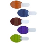 LYHURK 5pcs attelle de doigt de déclenchement: 5pcs kit de support d'attelle de doigt à sangle unique, lisseur de doigt pour fracture/redressement/arthrite, s'adapte à tous les doigts (C)