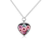 LYHVSFJW Collier urne en forme de donut pour cendres - Collier funéraire pour chiens et chats - Médaillon funéraire pour animal domestique - Bijoux souvenirs - Pendentifs commémoratifs pour chiot et