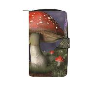 LYHVSFJW Long portefeuille en cuir pour femme et homme - Grande capacité - Avec 12 porte-cartes - Tigre tropical, gris, 19.7x11x3.5cm, Moderne