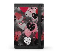 LYHVSFJW Portefeuille à trois volets à motif de feuilles tropicales colorées avec 8 emplacements pour cartes, poche fine à fermeture éclair pour pièces de monnaie, portefeuille divisé pour homme et