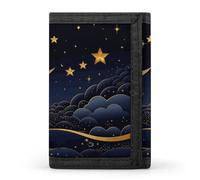 LYHVSFJW Portefeuille à trois volets à motif de feuilles tropicales colorées avec 8 emplacements pour cartes, poche fine à fermeture éclair pour pièces de monnaie, portefeuille divisé pour homme et
