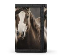 LYHVSFJW Portefeuille à trois volets sur le thème de l'océan avec 8 emplacements pour cartes, poche fine à fermeture éclair pour pièces de monnaie, portefeuille divisé pour homme et femme, Deux