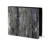 LYHVSFJW Portefeuille en cuir pour homme - Porte-monnaie élégant pour femme - Fin et fin - Motif arc-en-ciel - Porte-cartes, Cold Tree Camouflage, Taille unique