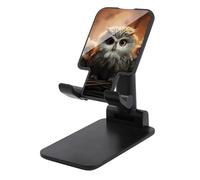 LYHVSFJW Support de téléphone portable pliable pour bébé - Motif chouette - Réglable - Pour bureau - Avec base antidérapante - Compatible avec tous les smartphones