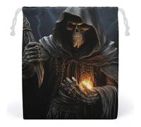 LYHVSFZQ Sacs de rangement - Sac de maquillage - Motif faucheuse - Réutilisables - Organiseur de toilette - Pochette de voyage - Style : 20 x 25 cm - Contemporain, Style :, 20*25cm, Contemporain