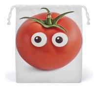 LYHVSFZQ Sacs de rangement - Trousse de maquillage avec inscription « I Love You from My Head Tomates » - Réutilisable - Organiseur de toilette multi-usages - Pochette de voyage - Style contemporain