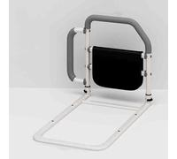 LYHXYLFT Barrière De Lit avec Accoudoirs Latéraux, Barrière D'assistance Au Lit avec Sac De Rangement, Convient À Tous Les Types De Lits