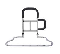 LYHXYLFT Barrière De Lit avec Sac De Rangement, Barrière D'assistance avec Accoudoirs Latéraux, Supporte 300 Kg, Convient À Tous Les Types De Lits