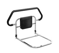LYHXYLFT Barrière De Lit, Double Main Courante Latérale, Barre D'appui avec Deux Accoudoirs, Hauteur 48 Cm, Convient À Tous Les Types De Lits