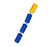 LYHXYLFT Corde De Séparation De Piscine Et Ligne De Flotteur, Corde De Sécurité De Piscine De 9 Cm avec Flotteurs, Réglable for La Profondeur De Séparation des Piscines(Nylon,12m/39.4ft)