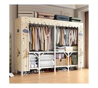 LYHXYLFT Garde-Robe Portative, Placard Autoportant, Placard Portable Robuste avec Couvercle, Grand Espace De Rangement Spacieux for Suspendre Les Vêtements(Color 6,200x45x170CM)