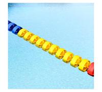 LYHXYLFT Séparateur De Sécurité Flottant for Piscine, Ligne De Nage, Corde De Sécurité Anti-Ondes Réglable, Forte Flottabilité Et Visibilité Efficace(Steel wire,9m/29.5ft)