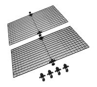 LYHYDMA Aquarium Séparateur Diviseur Lot de 4 Panneaux isolants for Aquarium, Grille de Fond, Filet de pêche, séparateur d'écran