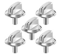 LYHYDMA Bouton Gaziniere Boutons de cuisinière à Longue Tige, pièces de Rechange for Accessoires de brûleur de cuisinière à gaz 5 pièces/Ensemble