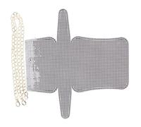 LYHYDMA Canevas Plastique Kit de Tissage de Mailles en Plastique avec Boucle en métal, Accessoires de Sac à Faire soi-même, Outils de Tissage, Aide au Tricotage Facile