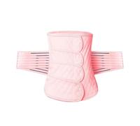 LYHYDMA Ceinture post accouchement Ceintures de bandage post-partum for femmes, gaine de soutien abdominale, contrôle du ventre, amincissante, gaine amincissante(Pink,XL)