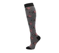 LYHYDMA Compression Socks 1 paire de chaussettes compression for homme, for la course à pied, le basket-ball et cyclisme(Color 27,L-XL EU41-45)