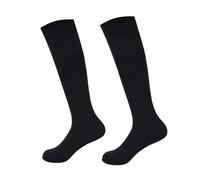 LYHYDMA Compression Socks Chaussettes de compression for randonnée, pataugeoire, camping, cyclisme, ski, alpinisme, chaudes, longues, imperméables(Color 01,M 40-42)