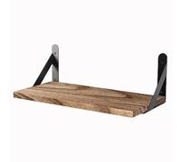 LYHYDMA Etagere Murale Étagères murales en Bois Étagère de Rangement Flottante Suspendue Massif Accessoires Salle Bain Conception Simple Fournitures(29x15.5CM)