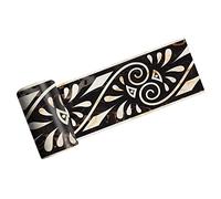 LYHYDMA Frise Murale Adhésive 3D Marbre Auto-Adhésif Motif Grec Mur Escalier Étage Bordure Carrelage Autocollant Cuisine Salle De Bains Bassin Plinthe Sticker Mural 5M