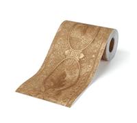 LYHYDMA Frise Murale Adhésive Auto-adhésif PVC taille ligne papier peint rétro gaufrage salon plinthe frontière décoration murale coin décor à la maison Art autocollant(07 10.6x5M)