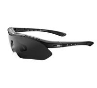 LYHYDMA Lunette Velo Homme Lunettes de cyclisme, sports plein air, lunettes soleil for vélo, VTT, monture, 5 verres, légères(10109 3 lens,5 lens)