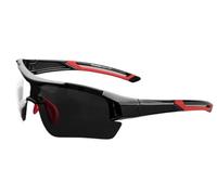 LYHYDMA Lunette Velo Homme Lunettes de cyclisme, sports plein air, lunettes soleil for vélo, VTT, monture, 5 verres, légères(10001 5 lens,3 lens)
