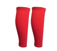 LYHYDMA Manchon Compression Mollet Lot de 2 manchons compression for mollets, for hommes et femmes, chaussettes sans pieds for périostite tibiale, course à pied, soutien infirmier, athlètes(Red,M)