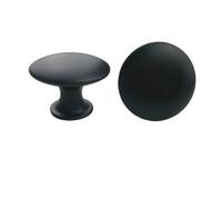 LYHYDMA Poignée Meuble Poignées d'armoire en Zinc en acier inoxydable, poignées de porte de placard de cuisine, boutons de tiroir, quincaillerie de meubles à la mode(H,20pcs)