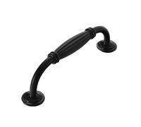 LYHYDMA Poignée Meuble Poignées noires boutons d'armoire de meubles poignée Muebles tiroir de cuisine tire placard(A-96)