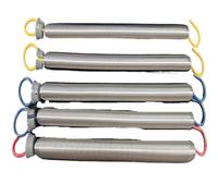 LYHYDMA Ressort de Traction pour Pilates Reformer Ressort d'extension de réformateur Pilates avec Crochet, 5 pièces, équipement de Pilate, Fil de Musique de Yoga, Ressort de Tension en Acier