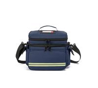 Lyirfan Sac médical Familial Vide, Double Couche pour Fournitures médicales d'urgence, Sac de Premiers Secours adapté pour Une Utilisation à la Maison ou en Voyage, Bleu, L