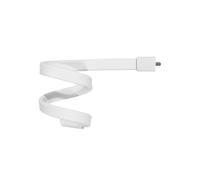 Lyivisk Support pour babyphone, vis 1/4", compatible avec Babystar/Vtech/Nanit, flexible, réglable, pour lit et table, pas de perçage, maintien robuste, blanc