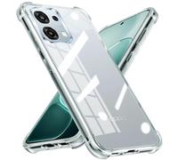 LYJERRY Antichoc Airbag Coque Compatible avec Oppo A6 Pro Coque de Protection, Transparent Étui de Protection en Silicone Antichoc TPU Bumper