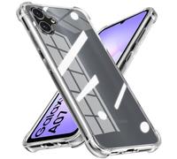 LYJERRY Antichoc Airbag Coque Compatible avec Samsung Galaxy A07 Coque de Protection, Transparent Étui de Protection en Silicone Antichoc TPU Bumper