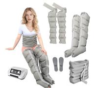 LYJIANGXIN 6 Chambers PressothéRapie Jambes, PressothéRapie Lymphatique, Bottes PressothéRapie, Massage Jambe, Drainage Lymphatique Jambes, éLectrique Masseur Pneumatique Bottes