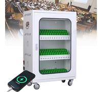LYJIANGXIN Armoire De Chargement pour TéLéPhones Cabinet De Recharge USB Portable 12-60 Ports USB, Structure RéSistante en Alliage, SéCurité Optimale - IdéAle pour HôTels Et Centres De Formation