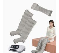 LYJIANGXIN Bottes De PressothéRapie Professionnelle 6 CavitéS Appareil De Drainage Lymphatique pour Jambes Lourdes, œDèMe Et Insuffisance Veineuse Massage Circulatoire avec RéGlage D'Intensité