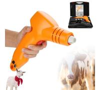 LYJIANGXIN Écorneur Électrique pour Bovins, Écorneuse éLectrique sans Fil pour Veaux, Ovins Et Caprins, Coupe-Cornes Portable à Chauffage Rapide, pour Un éLevage Efficace