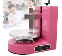 LYJIANGXIN Machine à éTaler La CrèMe De GâTeau Automatique 4-12 Pouces, GâTeau d'anniversaire Machine à éTaler La CrèMe éLectrique RevêTement De GâTeau Machine à Lisser