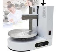 LYJIANGXIN Machine à éTaler La CrèMe De GâTeau Automatique 4-12 Pouces, GâTeau d'anniversaire Machine à éTaler La CrèMe éLectrique RevêTement De GâTeau Machine à Lisser