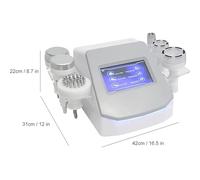 LYJIANGXIN Machine Amincissante 6 en 1,Machine de lipocavitation faciale et corporelle multifonctionnelle 120k, Machine de Sculpture corporelle à radiofréquence pour raffermir et façonner la Peau
