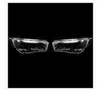 Lyjstore Phare avant de voiture en verre transparent, abat-jour, coque lampe, protection d'objectif automatique, masques compatibles avec BYD Qin EV 2019-2021