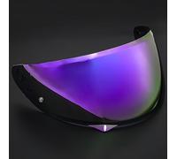 LYJXD Visière Casque Moto pour HJC HJ34P C10, Visière Anti-Buée Casque Remplacement de Visière de Lentille Casque de Bouclier Vent Moto,Normal-E Tea Purple
