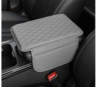 LYJXD Voiture Coussin D'Accoudoir pour Audi A6 C7 Avant Wagon 2014-2018, Imperméable Tapis Protection D'accoudoir Console Centrale de Voitur Interieur,Grey