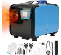 LYJYUJIE Réfonce d'air Diesel Tout dans Un Mancheur De Télécommande De Télécommande De Télécommande De Chauffage Rapide De Moniteur Rapide De 5 KW Et 12 V pour Les Camping-Car, Remorques ~ /