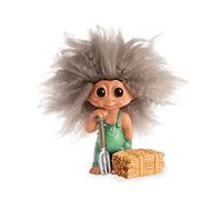 LYKKETROLD Goodlucktroll Troll, Agriculteur, 9 cm