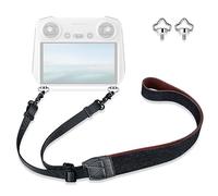Lykus 2023 Sangle de cou pour DJI RC/DJI RC 2/DJI RC Pro, Lanière Noire, Vis en forme de Couronne, compatible avec DJI Mini 3/Pro, Mavic 3/Classic/Cine, DJI Air 3