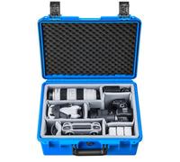 Lykus PVC1 Étui rigide étanche avec séparateurs rembourrés pour appareils photo, objectifs, drone DJI Mavic/Air/Mini/Flip